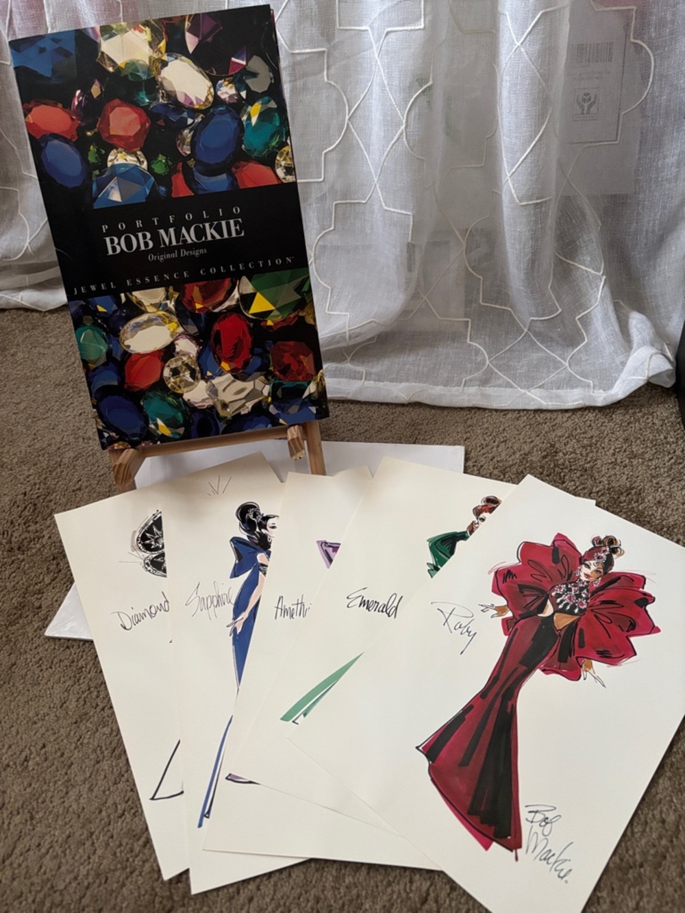 Barbie Bob Mackie Portfolio Jewel Essence Collection from the 90’s